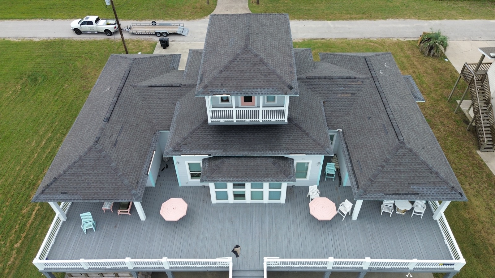Gulf-front roof replacement