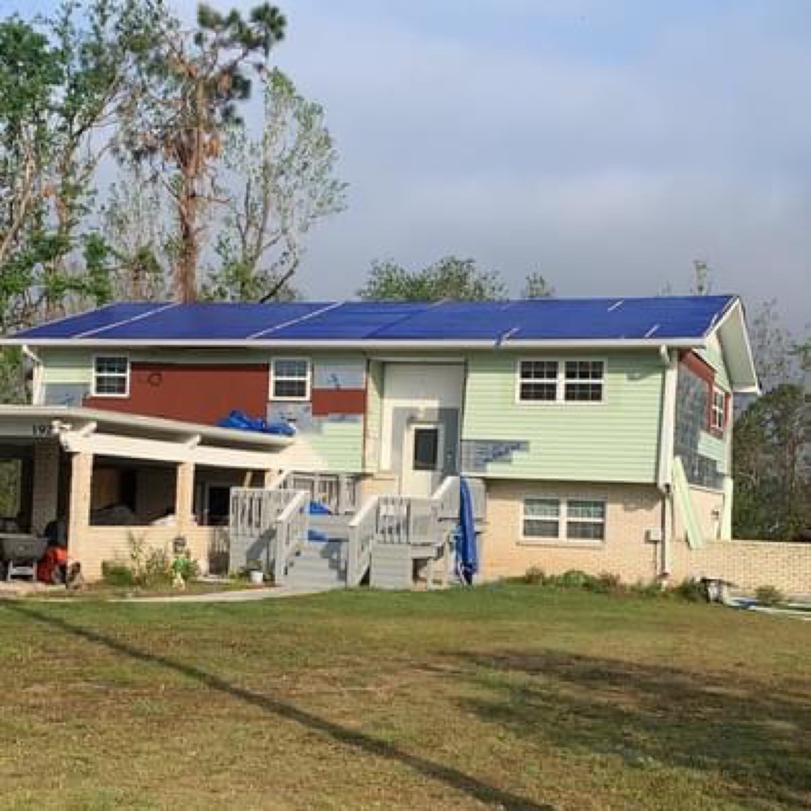 Coastal storm damage response by Building Edge Construction